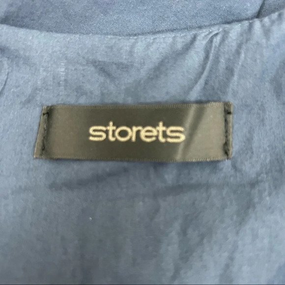 Storets NWT Tinsley Lace Up Sailor Dress Navy Blue Size S/M - Picture 13 of 15